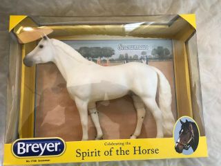Breyer 2013 Snowman 1708 Spirit Of The Horse Limited Edition Collectible Horse