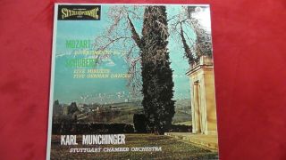 London Cs6169 (no Sxl) Mozart / Schubert - Munchinger Ed1 Wbwg Uk Press Ex,