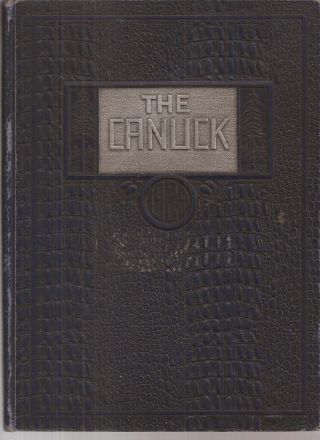 The Canuck 1929 North Plainfield N.  J.  High School Yearbook