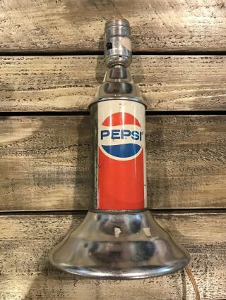 Vintage Pepsi Cola Can Light Lamp 11” Light 3