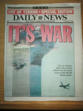 Ny Daily News,  September 12,  2001,  It 