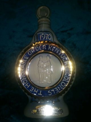Jim Beam 1970 The Honorable Order Kentucky Colonels Barbeque Decanter