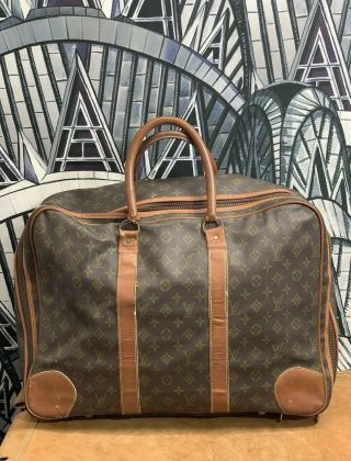 Vintage Louis Vuitton Monogram Travel Duffle Bag