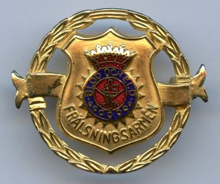 Sweden Brosch Salvation Army Badge Pin Grade