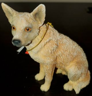 Canine Kingdom Collectible Figurine (df87a) Australian Cattle Dog (red Heeler)