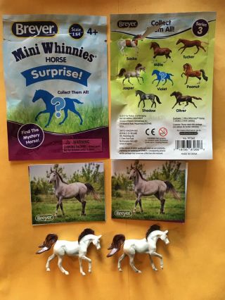 Breyer Mini Whinnies Horse Surprise Series 3.  2 Jasper.