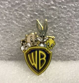 1997 Wb Pinnicale Design Warner Bros Bugs Bunny Porky Pig Looney Tunes Pin Lapel