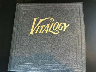 Pearl Jam - Vitalogy (e 66900) Nm Vinyl Record Lp - With Insert Booklet - 1994