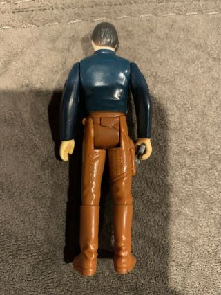 Vintage Star Wars Action Figure Lot; 1980 Bespin Han Solo Complete 3