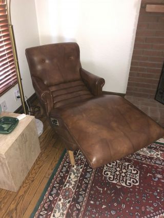 Vtg Mid - Century Contour Chair - Lounge Co.  Electronic Sliding,  Massaging With Heat