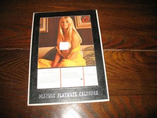 Vintage 1970 Playboy Playmate Desk Calendar Great Shape