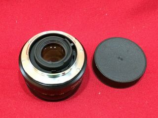 Leitz Leica Summicron - R 1:2/50mm Camera Lens Made in Canada w/ Case VTG 35mm 3