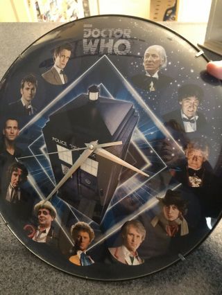 Dr Who Wall Clock 2012 Plastic