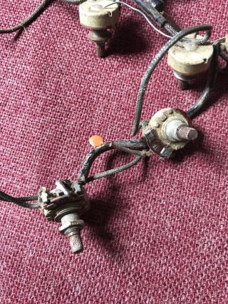 Vintage 1961 Gibson ES - 335 Wiring Harness.  Pots Switch Les Paul 345 3