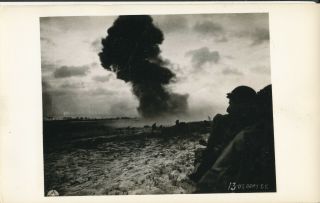 Wwii 1944 Us Army Sc 4x6 Photo 13 D - Day German 88 Guns Pound Beaches