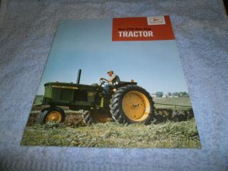 John Deere 2510 Row Crop Tractor Sales Brochure