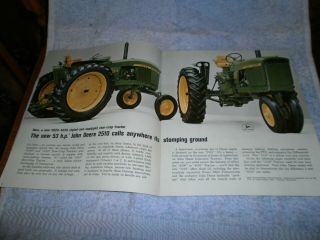 John Deere 2510 Row Crop Tractor Sales Brochure 2