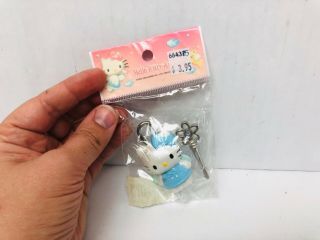 Hello Kitty Vintage Sanrio 1999 Angel Kitty Lock And Key In Package 1990s