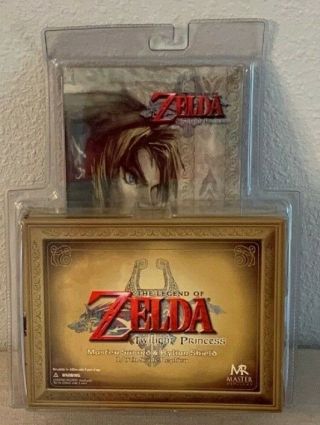 The Legend Of Zelda Twilight Princess Master Sword & Hylian Shield