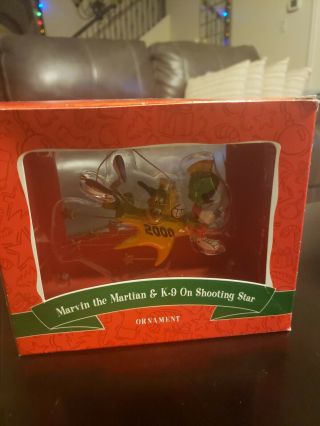 Hallmark Marvin The Martian & K - 9 On Shooting Star