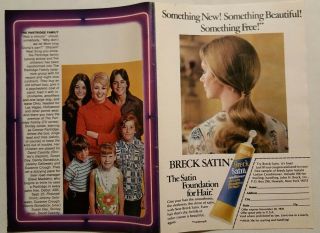 TV GUIDE AD =) 1970 =) FALL PREVIEW OF THE PARTRIDGE FAMILY =) DIAL SOAP AD =) 2
