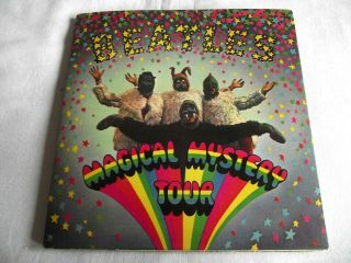The Beatles Magical Mystery Tour 1967 Parlophone 2 X Ep 45 Stereo W/ Blue