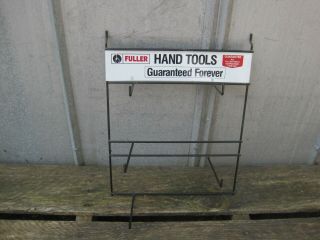 Vintage Fuller Hand Tools Metal Hardware Store Display Sign B0465