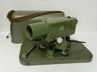 Vintage Wild Heerbrugg Leica Na2 Surveying Level Equipment Precise Level 4
