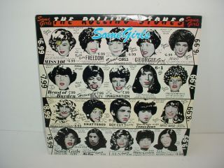 Rolling Stones Some Girls Lp Album Vinyl 33 Rpm