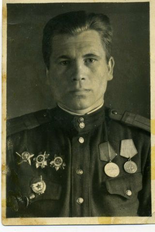 1945 March Ww2 Awards Officer Rkka Red Army Days Of Patriotic War Russian Photo