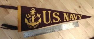 Pennant - United States Navy,  W.  W.  2 Or Korea