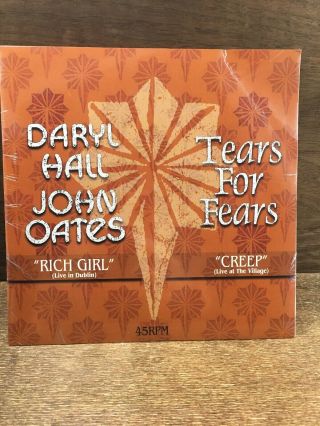 Daryl Hall & John Oates/tears For Fears 2017 Tour Commemorative 7 " Vinyl Single