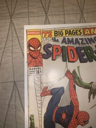 SPIDER - MAN ANNUAL 1 (1964) 1st Appearance Of Sinister Six 2