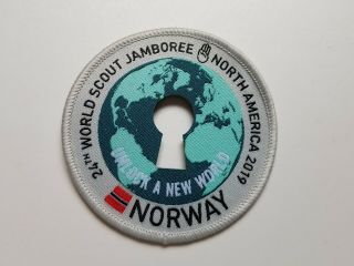 24th World Scout Jamboree 2019 Norway Contingent Patch