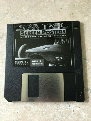 Berkeley Systems Star Trek Screen Posters from The Motion Picture 3.  5 for Win 2