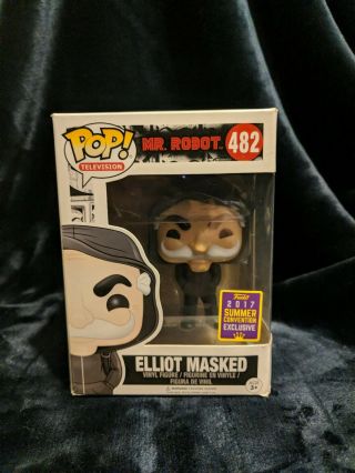 Funko Pop Masked Elliot Mr.  Robot Vinyl Figure 482