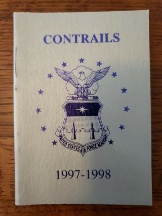 U.  S.  Air Force Academy Cadet Handbook Contrails 1997 - 1998 Usaf