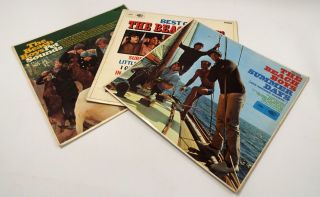 3 X The Beach Boys Vinyl Lps Inc 
