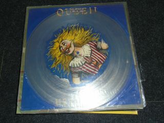 Headlong Clear Vinyl 12 " Single - Queen Freddie Mercury
