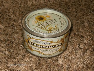 Vintage Marshmallow Tin