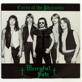 Mercyful Fate Curse Of The Pharaohs Vinyl Lp 1982 Immaculate