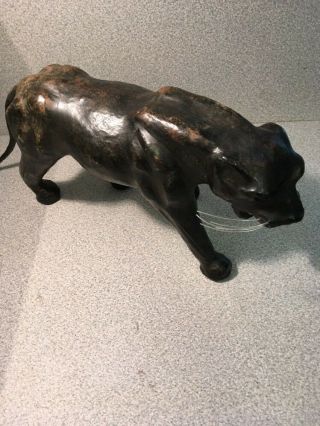 Vintage Leather Panther