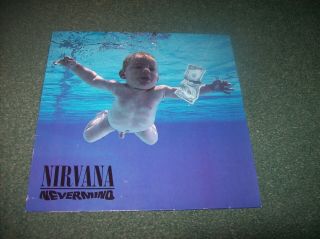 Nirvana - Nevermind Lp First Europe Issue From 1991 On Dgc / Sub - Pop Gef 24 425