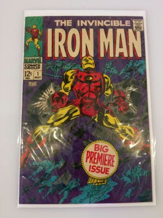 The Invincible Iron Man 1 Marvel Iron Man 1 1968 Premier Issue