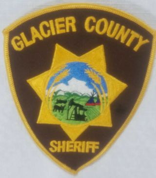 Glacier County Sheriff Patch