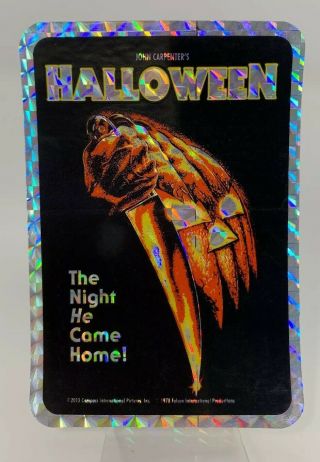Fright Rags Michael Myers Halloween 1978 Horror Prism Vending Sticker 2013