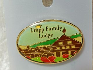 Trapp Family Lodge Pin Back