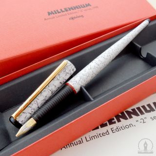 Rotring Artpen Millennium Limited Edition 1998 Fountain Pen 1.  5mm Nib