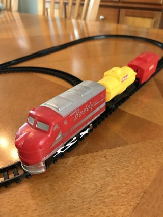 Old Vintage Buddy L - Battery Powered Table Top Railroad Train Set - Rare