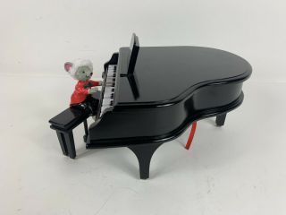 Mr Christmas Maestro Mouse Baby Grand Piano Musical Missing Music Won’t Play